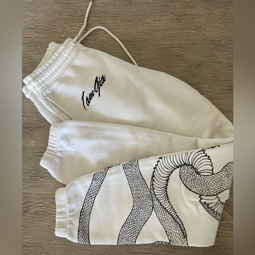 I AM GIA sweatpants snake print